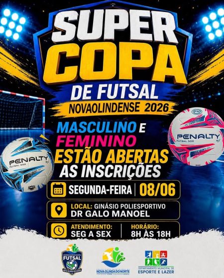 Super Copa de Futsal Novaolindense 2026
