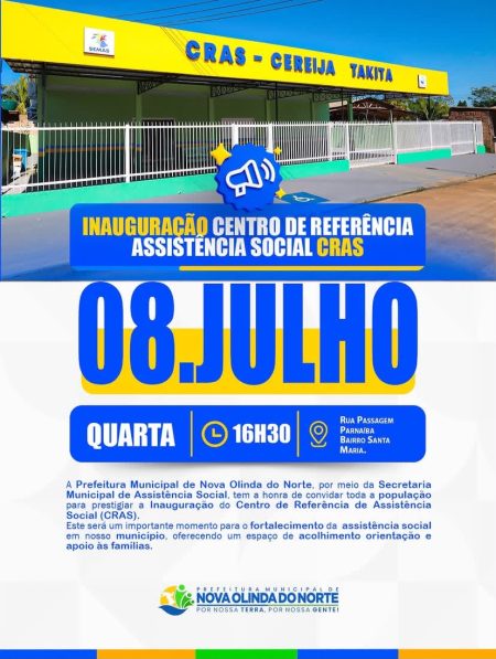 Inauguração do CRAS Cereija Takita